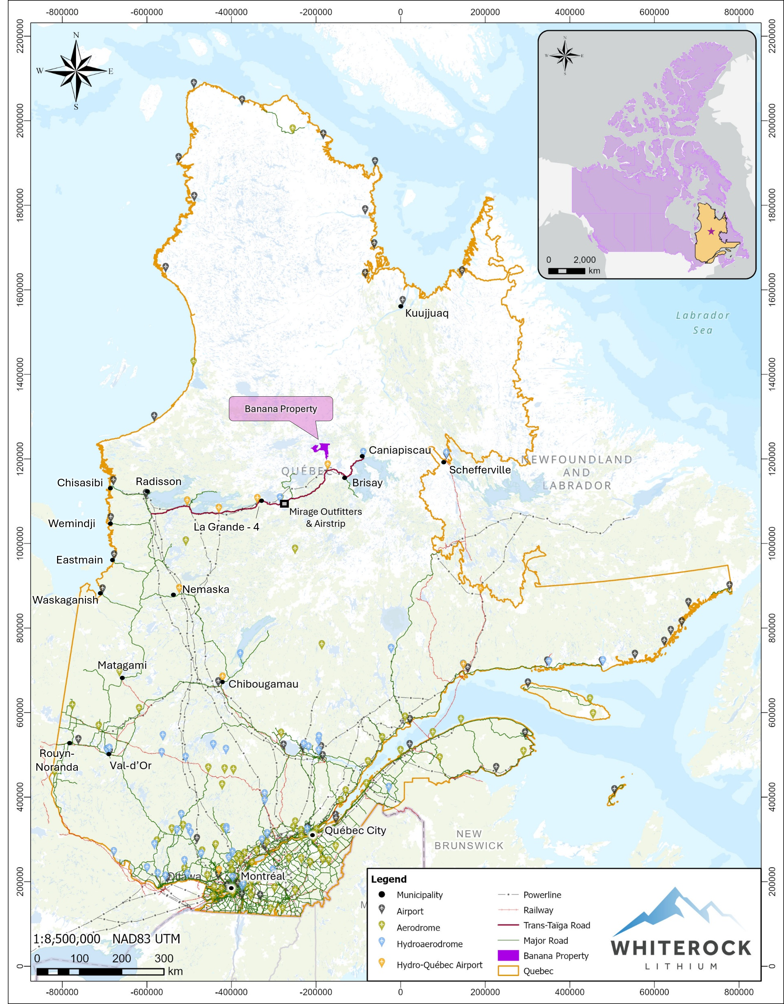 Infrastructure Overview Map